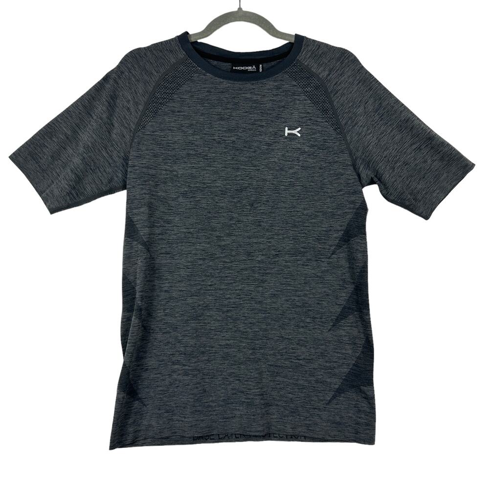 Kooga Seamless Base Layer Protection Gray Tshirt Size Medium